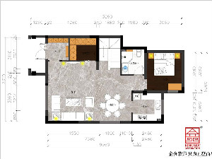 西山林語(yǔ)二期260平米裝修戶型解析